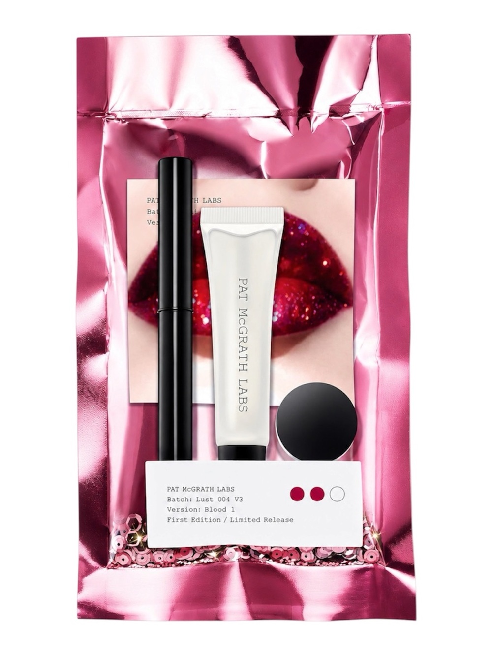 PAT MCGRATH LAB LUST 004 V3: VERSION BLOOD 1 LIPSTICK (FIRST EDITION) BRAND NEW